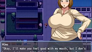 Trepando with son's friend in park at night, wife's unfaithful hentai routine part 13