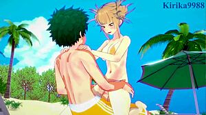 Himiko Toga, Mitsuki Bakugo, Izuku Midoriya in Wild Creampie Sex Scene