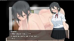 魔法少女在Breasty第4部分隐藏巨大乳房，她的秘密是什么？