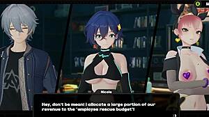 Playing Zenless Zone Zero with Gumi and porn mods