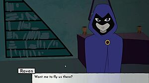 18Titans Part 23: Raven’s Seductive Night of Passion in Anime Action