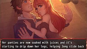 Harem in another world harem hentai game ep 13 best thighjob ever