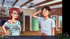 Summer fun with emo guy