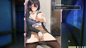 Summer Clover Harem Hentai Game Ep 4 - Caught Boss Masturbating to My Giant Cock