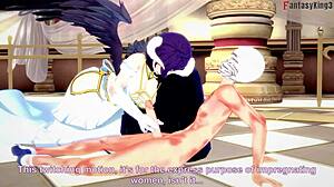 Albedo from Overlord in Full Fantasy Sex with Succubus