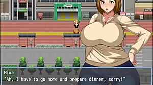 Yalnız Yaşlı Adam Komşunun Dev Kıçını Aldatıcı Karı Rutininde Hentai Bölüm 3'te Yakalar