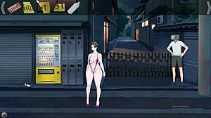 Shameless Milf Exhibitionist Outdoor Display