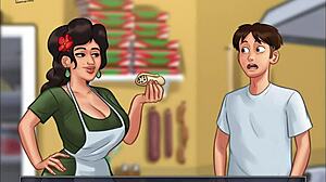 Summertime Saga 123 unfolds as an anime story with engaging narrative elements