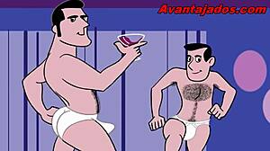 uhh, desenho de sexo gay festinha... ya know?