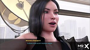 Busty hentai game with animated characters