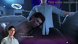3D animated game with apocalyptic theme and hot AVA sucking big dick