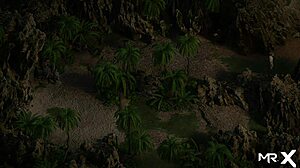 What's inside the open door in treasure of nadia?