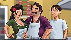 Summer in the animated series 123