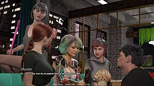 hey what if we take this complete gameplay of the hellcat lounge part 5 with girlfriend outdoor wet nude slut action natural tits nipples naked hentai fun