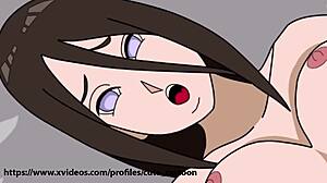 And Hanabi dives into that intense hardcore session in wild hentai action.