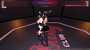 Manga style porn with dancing and kinky sex