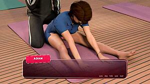 sex coach hot yoga game prologue, what's cooking in class?