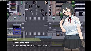 Magical girl’s solo pleasure journey in breast-focused hentai