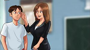 Summertime Saga 123 unfolds as an anime story with engaging narrative elements