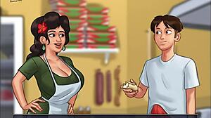 Summer in the animated series 123