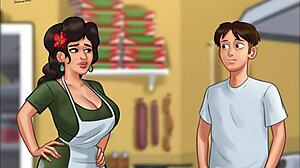 Summer in the animated series 123