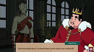 Queens Brothel P9 - Busty Orc Delivers Intense Snu Snu Action