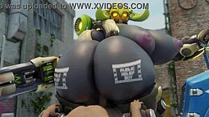 Big 3D Overwatch Orisa Compilation with Stunning Anime Scenes