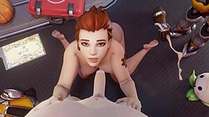 守望先锋2布丽吉塔独奏动漫动作！