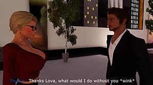 porn casting with giudy lovaluv - chatting about steamy 3d cartoon scenes