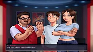 Commented gameplay of Summer Time Saga, an anime-style visual novel