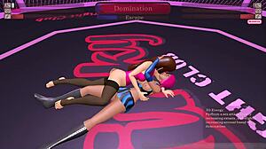 Kinky fight club: roxy cox battles nagini in t1r25