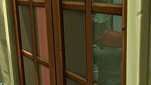 Sneaking peeks at royal bartender's restroom antics