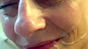 alineflavio update shows blonde milf reaching orgasm with facial finish