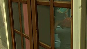 Sneaking peeks at royal bartender's restroom antics