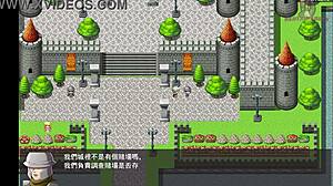 Big Tits Female Knight Gets Tits Grabbed By Partner In Oppai Manga Game