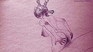 animation with paper and pencils: hentai hunter x hunter menchi stepmom fucking