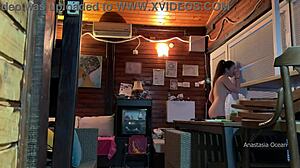 I was naked when the delivery guy asked to touch my boobs.