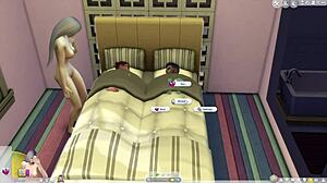 The Sims 4 First Person 3some with MMF Group Action