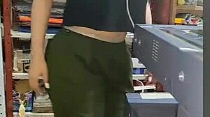 chatting about the new employee at work and how things are going there