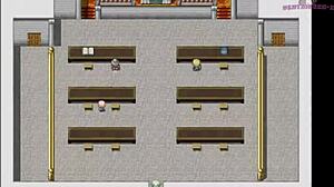 Big Tits Female Knight Gets Tits Grabbed By Partner In Oppai Manga Game