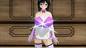 Girl B hero Shayna in steamy part 19