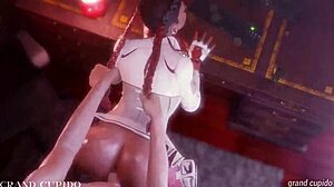 Enjoy a hot striptease with an Egyptian theme from Rondoudou Media