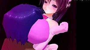 Girl B hero Shayna in steamy part 19