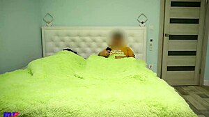 hey, that cheating husband is sneaking around with his wife's busty friend for a hot blowjob