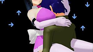 Girl B hero Shayna in steamy part 19