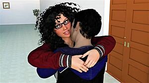 3D animated porn with hairy and black characters called Angelica Origins Remake Part 3