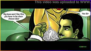 Savita Bhabhi episode 8: The Interview - Indian 3D porn comics