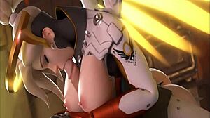 Perfect 3D SFM Mercy Compilation with Sound Captures Every Hot Overwatch Moment.