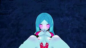 Rebecca's Wild Blowjob in Night City! Cyberpunk FantasyKing3 Full Scene with Big Tits!