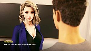 Hentai toon featuring erotic manga-style artwork and PC gameplay